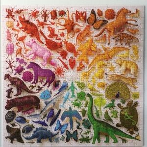 Toy Animals 500 Piece Puzzle - Multicolor